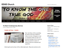 Tablet Screenshot of edgechurch.net